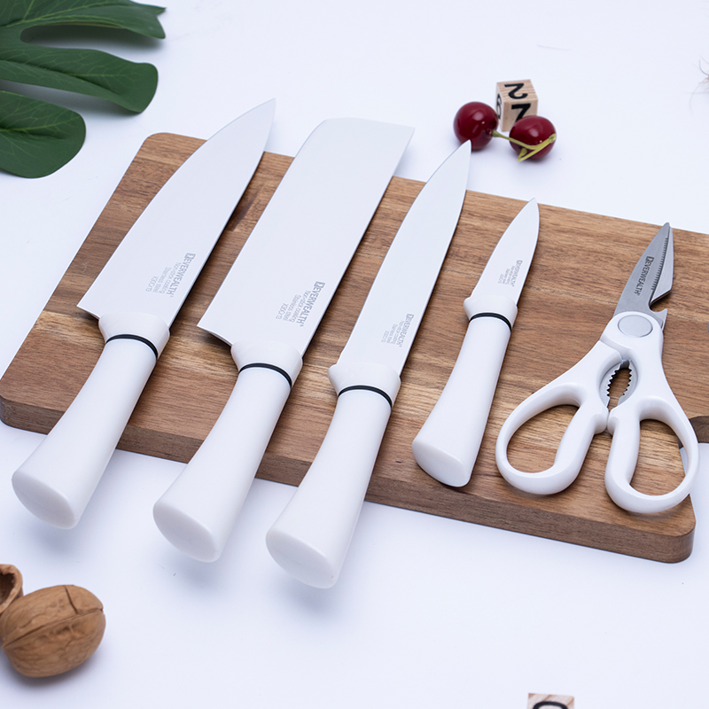 Neues Design 6-teilige Antihaft Beschichtung Edelstahl Messer Set Küchenmesser Set 